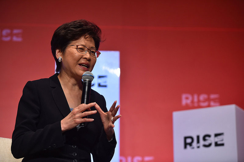 CE Carrie Lam Speaks at RISE