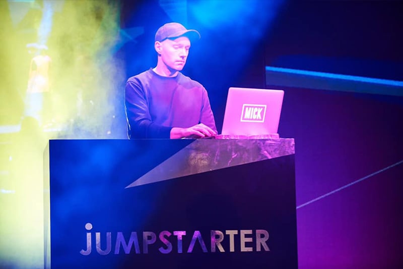 Mick Batyske at Hong Kong's Jumpstarter Conference