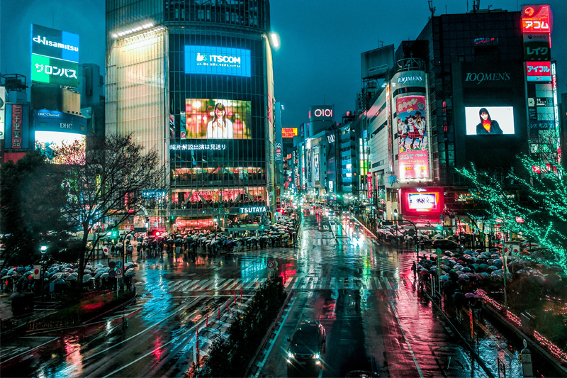 Japan Street Lights