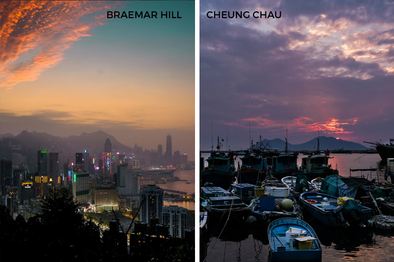 21 Things To Do Without Alcohol Braemar Hill Cheung Chau Sunset City Skyline