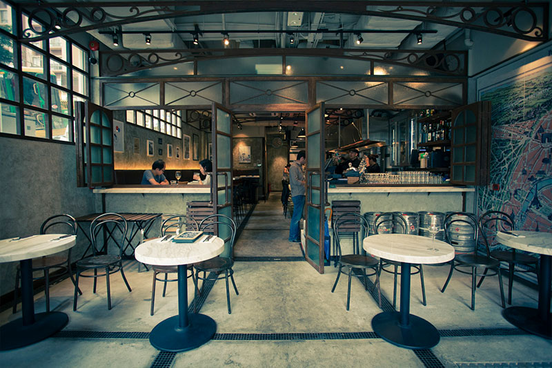 French Creations Hong Kong Restaurant Interior Photography