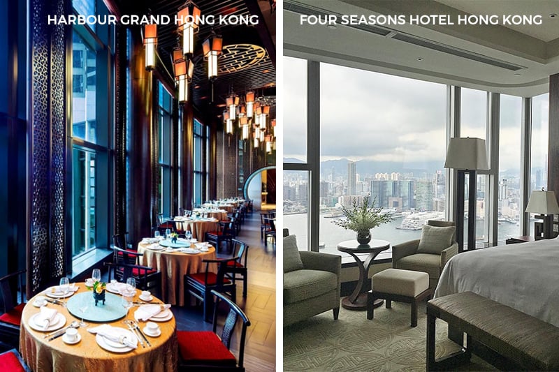 Hong Kong's Best Staycation Spots Harbour Grand Four Seasons Hotel Hong Kong