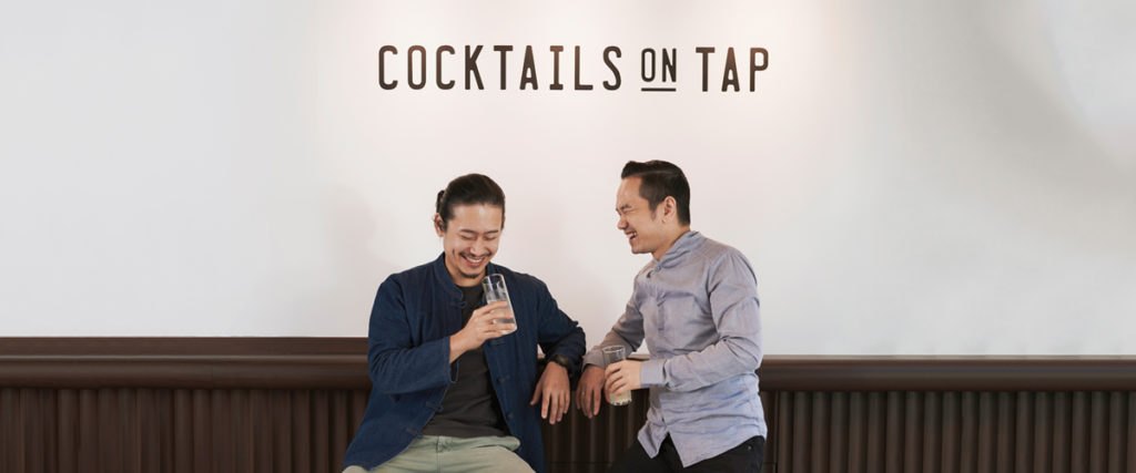 Draft Land Cocktails On Tap Angus Zou Antonio Lai