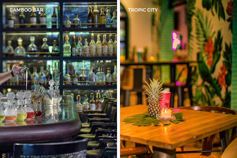 Best Cocktail Bars in Bangkok Bamboo Bar Tropic City