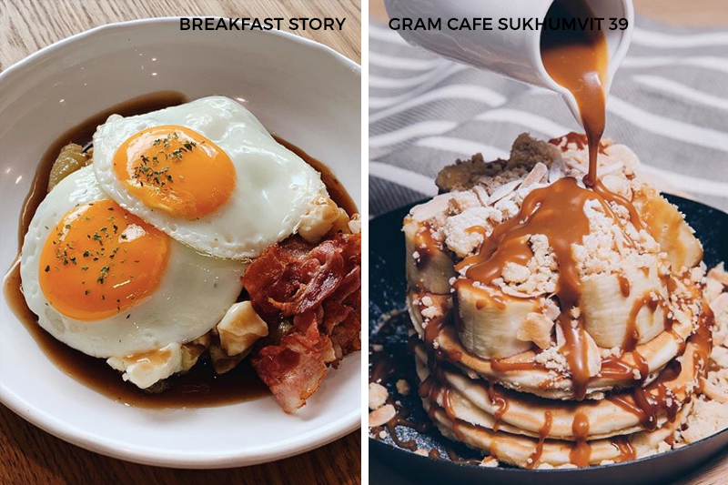 Bangkok Best Breakfast Places Gram Café Breakfast Story