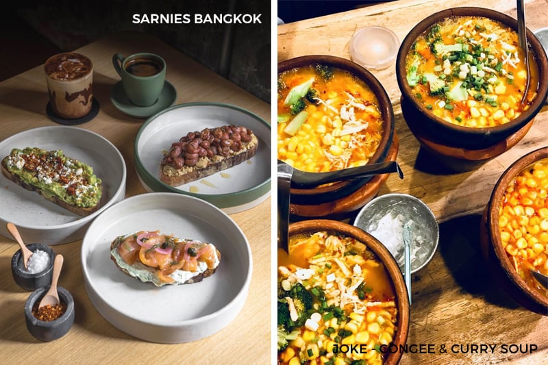 Bangkok Best Breakfast Places Sarnies Joke Congee Curry