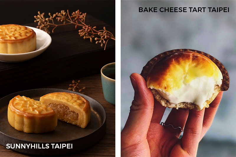 Taipei's Must-Try Local Bites Sunnyhills Taipei BAKE Cheese Tart
