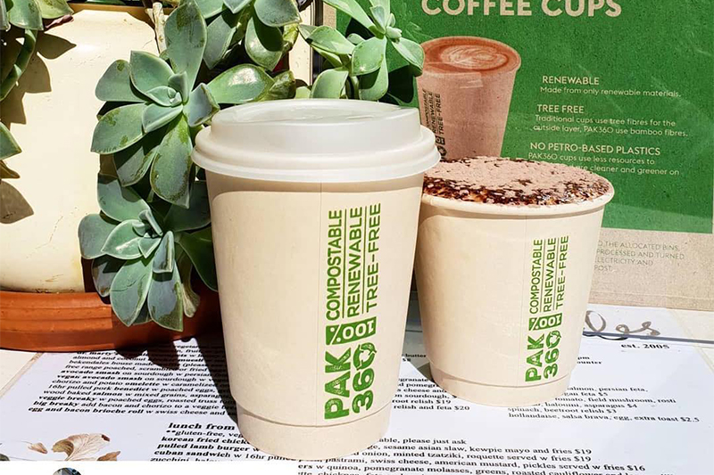 Pak360 Compostable Cups in Melbourne