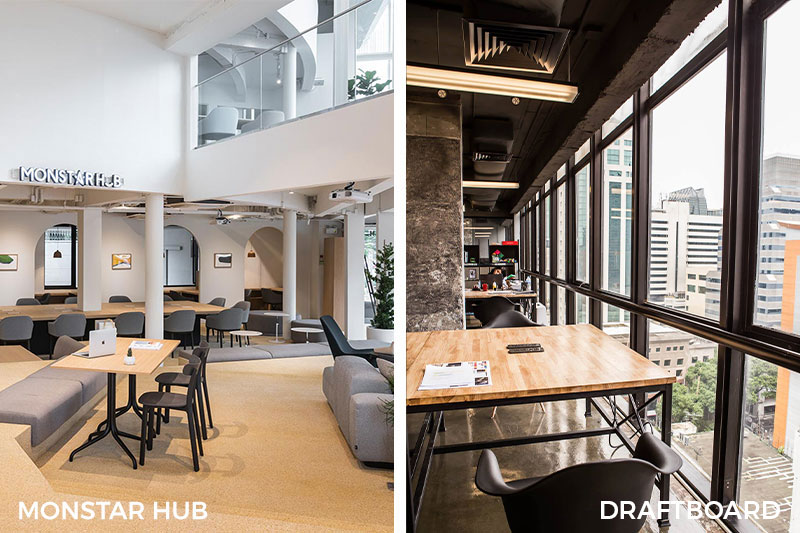 Top Coworking Spaces in Bangkok Monstar Hub Draftboard