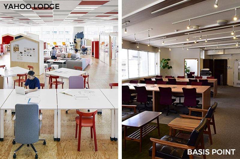 Yahoo Lodge Basis Point Tokyo Top Coworking Places