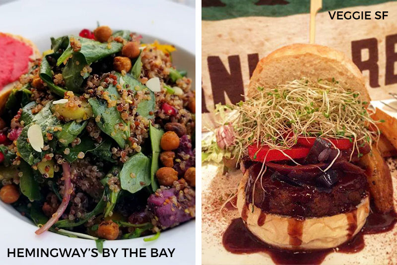 Hemmingway's By The Bay Veggie SF Hong Kong Best Vegetarian Vegan Spots