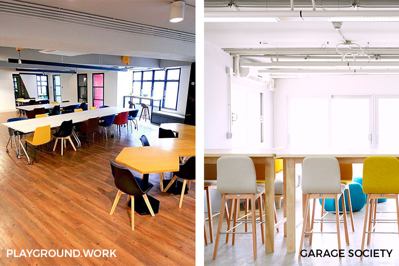 Best Coworking Spaces Hong Kong Playground.work Garage Society