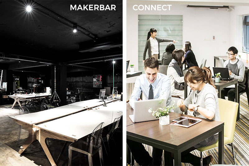Best Coworking in Taipei Makerbar Connect