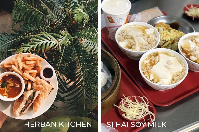 Things to do Taipei Herban Kitchen Si Hai Soy Milk