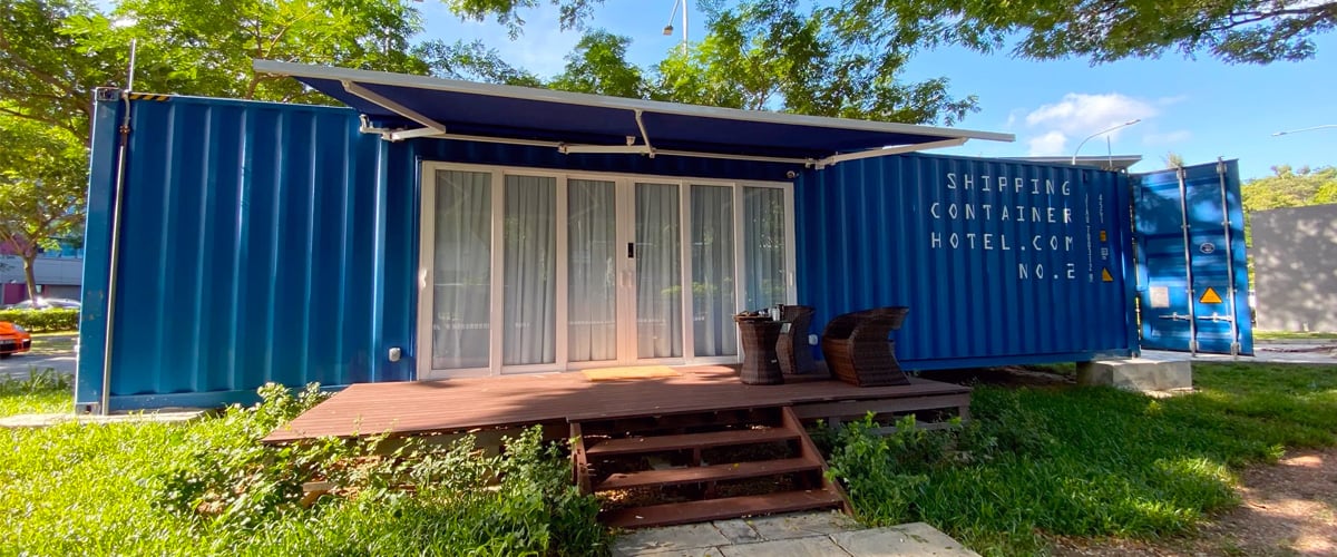 Fancy a Luxury Stay in a Shipping Container? This Singaporean Entrepreneur Has Made It Happen.