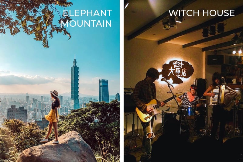 Things to do Taipei Elephant Mountain Witch House