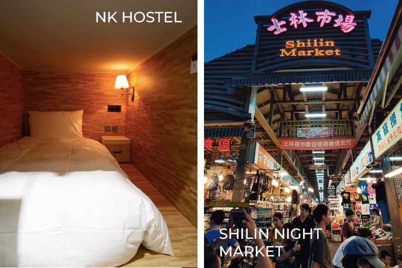 Things to do Taipei NK Hostel Shilin Night Market