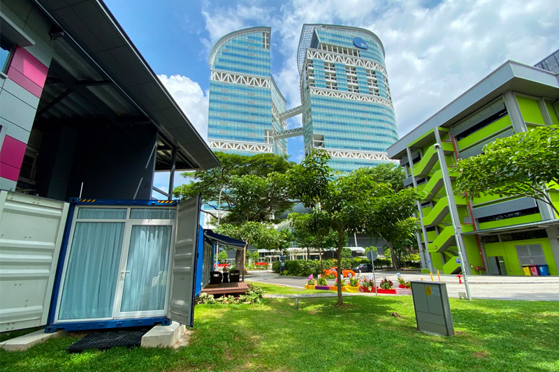 Shipping Container Hotel Singapore