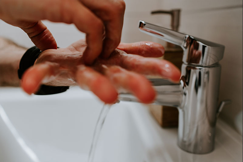 Coronavirus Prevention Washing Hands