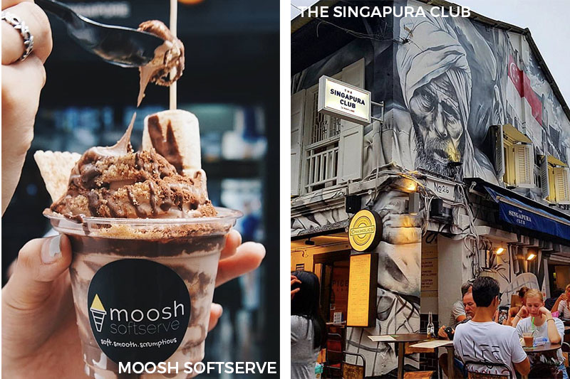 Haji Lane Moosh Softserve The Singapura Club