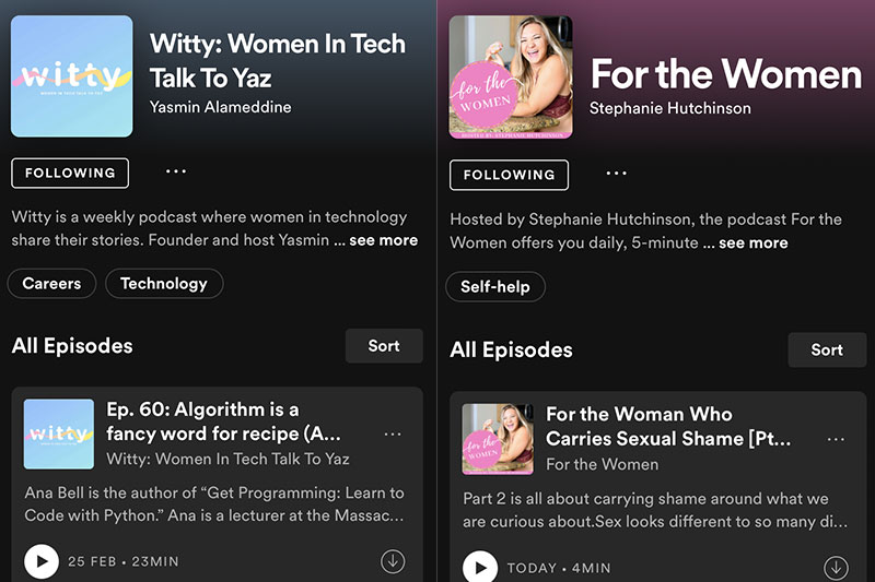 International Womens Day Podcasts Witty Women in Tech Talk to Yaz For The Women 