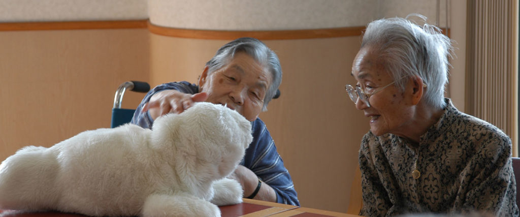 PARO Japanese Therapeutic Robot Dementia Patients