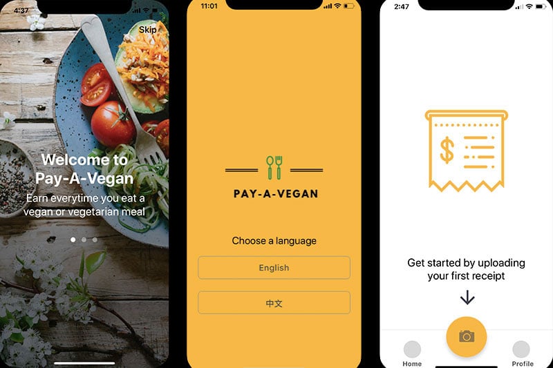 Pay-A-Vegan App Social Enterprise