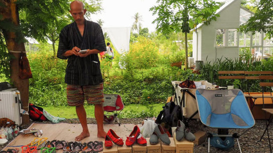 Meet the Thai Engineer Who Upcycled 100,000 Flip Flops from Ocean Debris