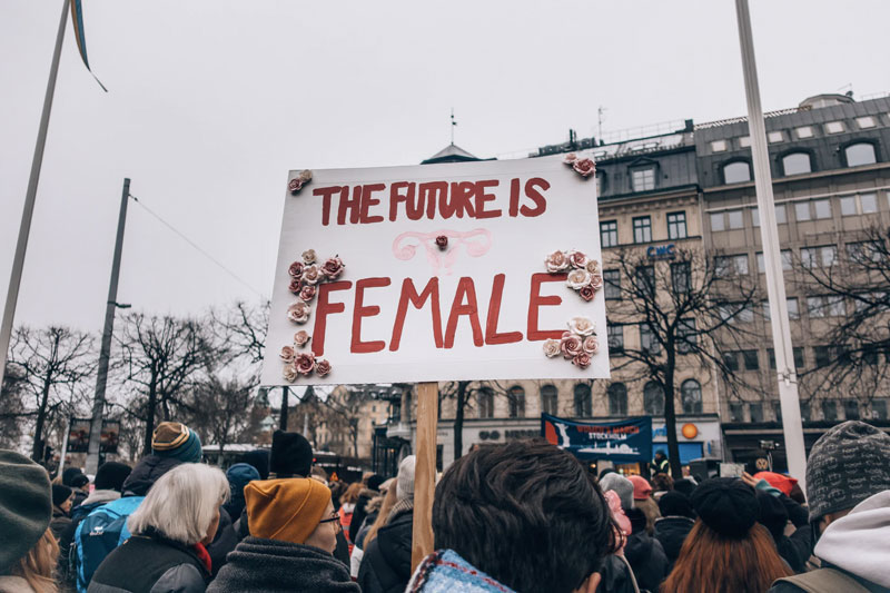 The Future is Female Protest