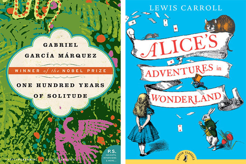 Best Books to Read One Hundred Years of Solitude Alice in Wonderland