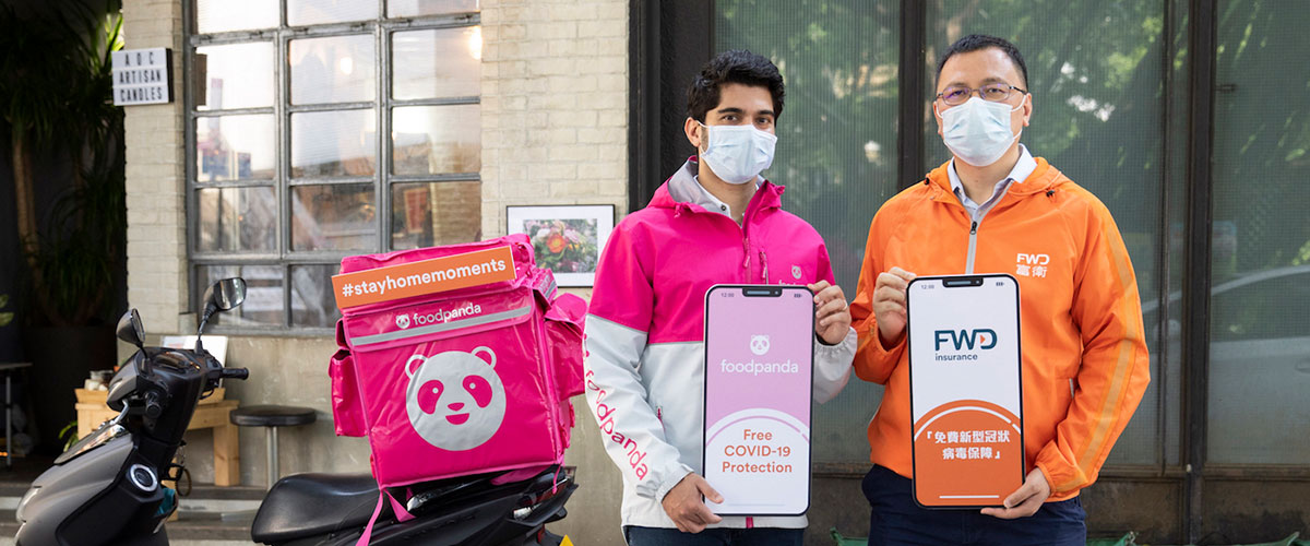 FWD Offers Foodpanda Customers up to HKD 240,000 in Free COVID-19 Insurance