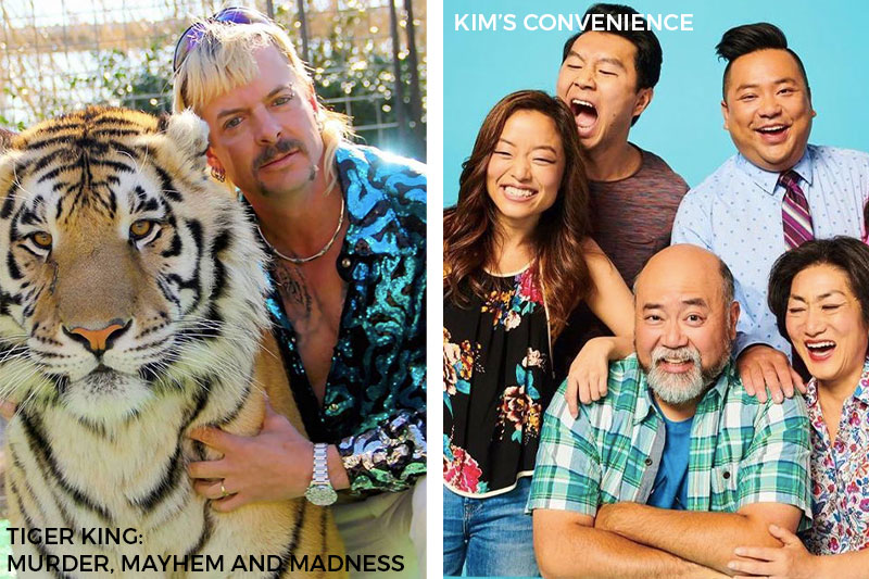 Best Shows on Netflix Tiger King Kim's Convenience