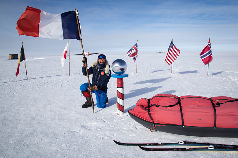 Polar Explorer Matthieu Tordeur