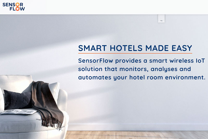 SensorFlow IoT Technology Energy Smart Hotel Solutions