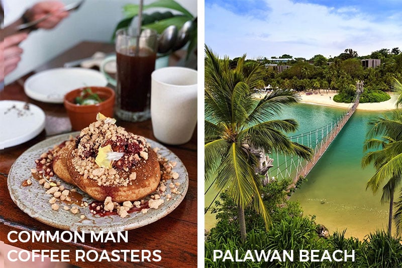 Singapore Things to Do Common Man Coffee Roasters Palawan Beach