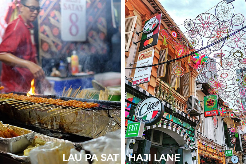 Singapore Things to Do Lau Pa Sat Haji Lane