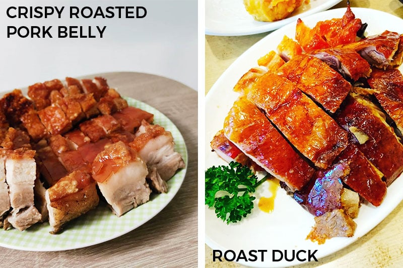 Crispy Roasted Pork Belly Roast Duck Hong Kong Food