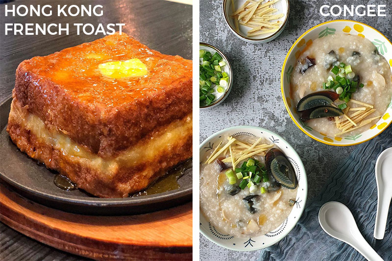 Hong Kong French Toast Congee