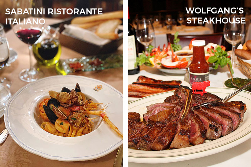 Sabatini Ristorante Italiano Wolfgang's Steakhouse