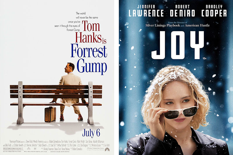 Best Movies for Entrepreneurs Forrest Gump Joy