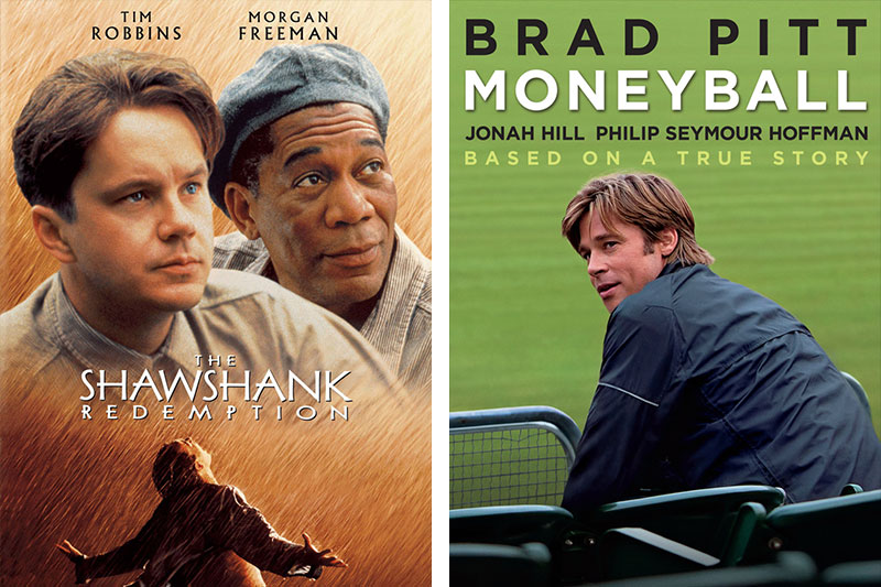 Best Movies for Entrepreneurs The Shawshank Redemption Moneyball
