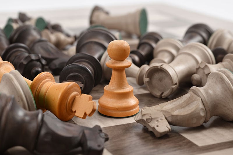 Chess Pieces Business Strategy