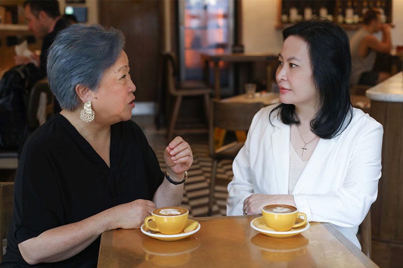 Cookie Smiles Co-Founders Agnes Chin (left) and Jo Soo Tang (right)