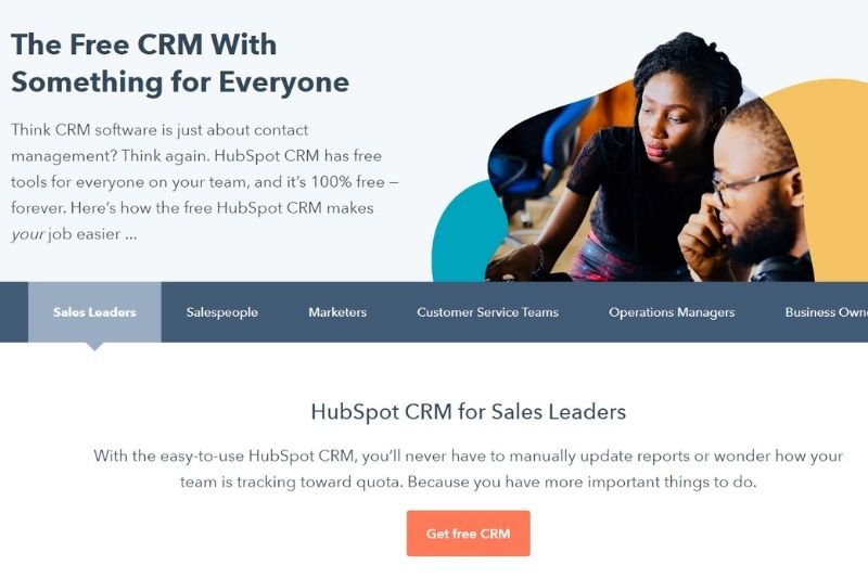 Hubspot CRM Sales Tools