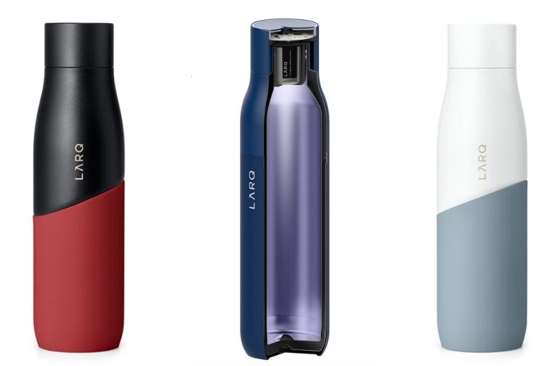 LARQ water bottle, self cleaning
