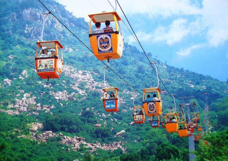 black virgin mountain cable car hiking trails near saigon vietnam