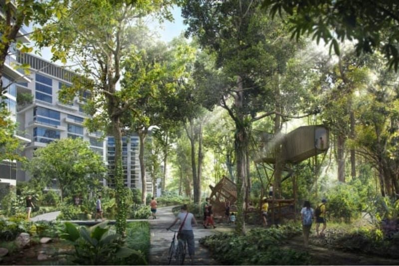 Reimagining Urban Living: the Singapore Forest Town