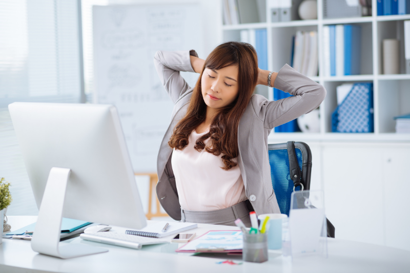 Stretching_Office Wellness Guide: Productivity Hacks to Avoid a Midday Slump