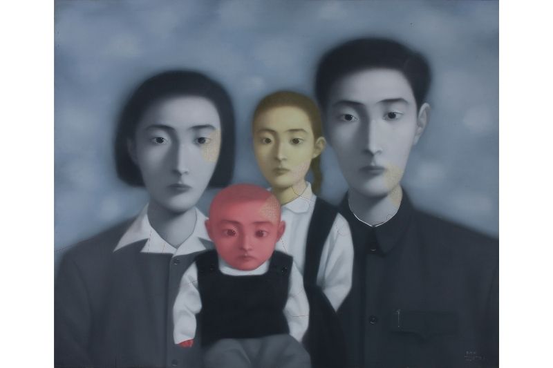 Zhang Xiaogang_Bloodline – Big Family No. 17_M+ Museum