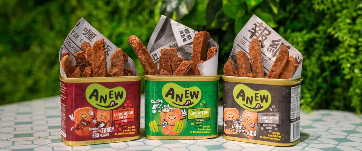 Singapore’s OTS Holdings Launches Plant-Based Lunch Meat Brand, ANEW